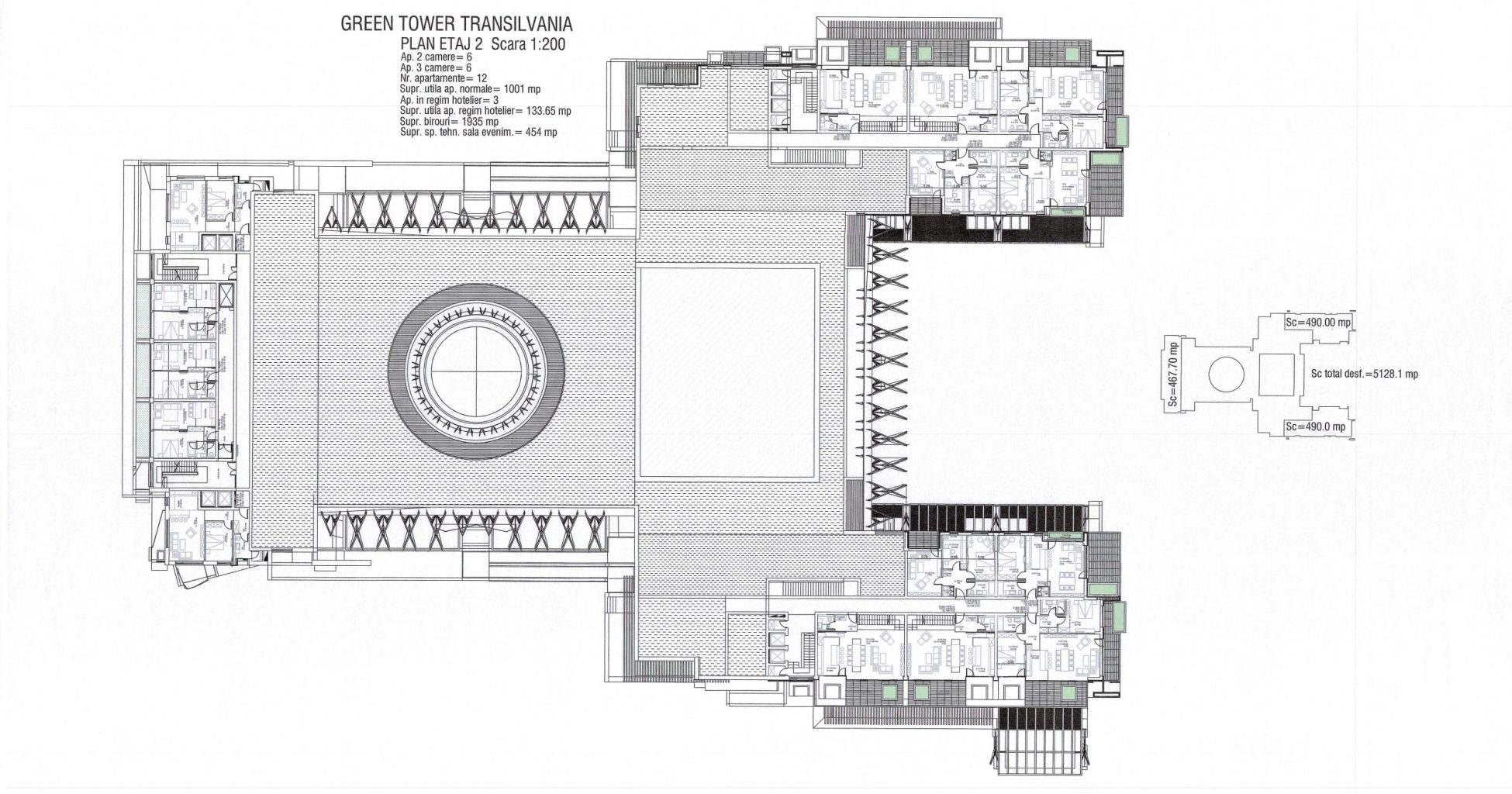 plan etaj 2